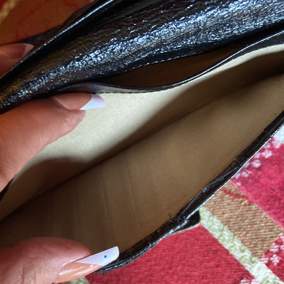 Vintage Michael Kors wallet four pocket  buckle snap - Picture 8 of 15